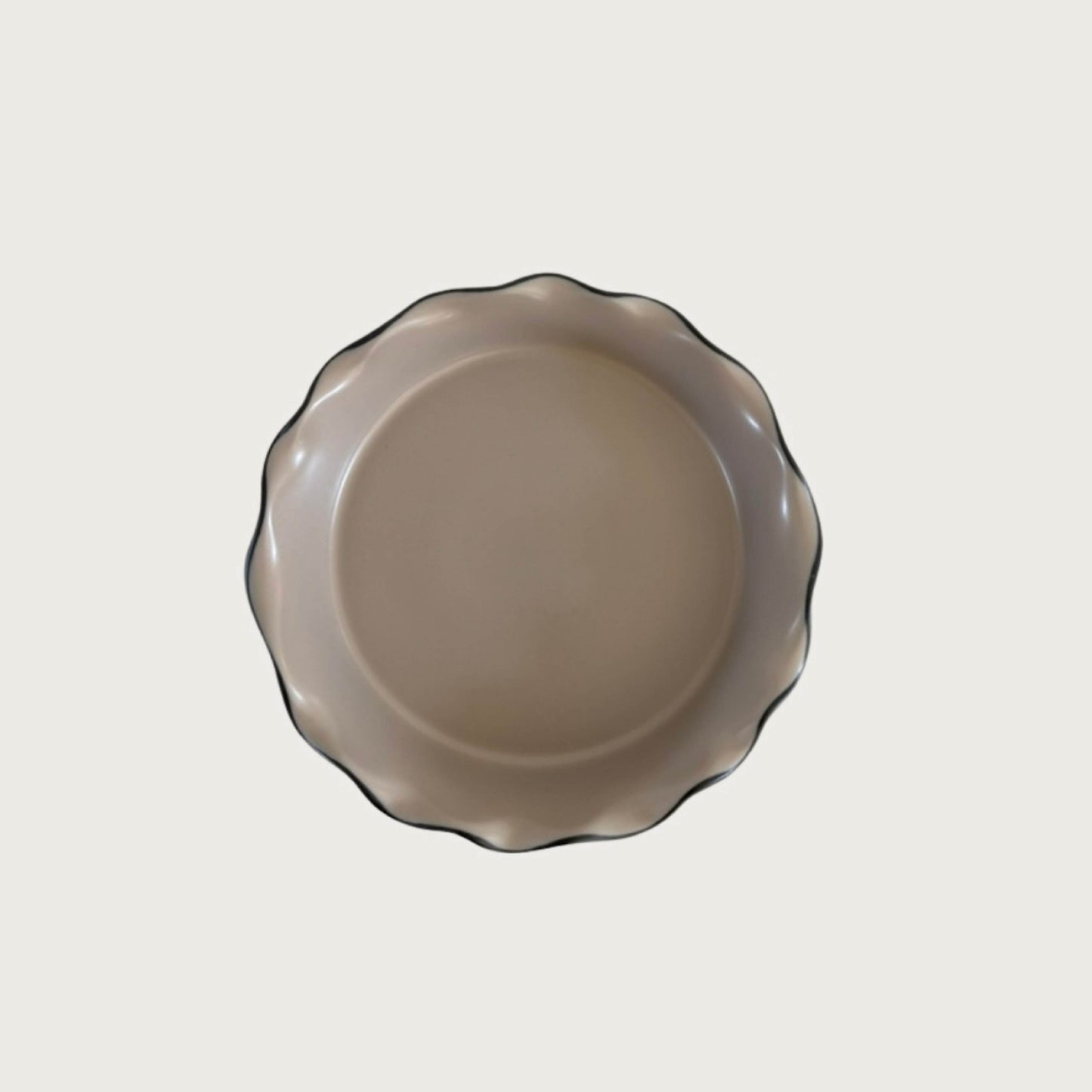 Whimsy Dish - Dark Cream