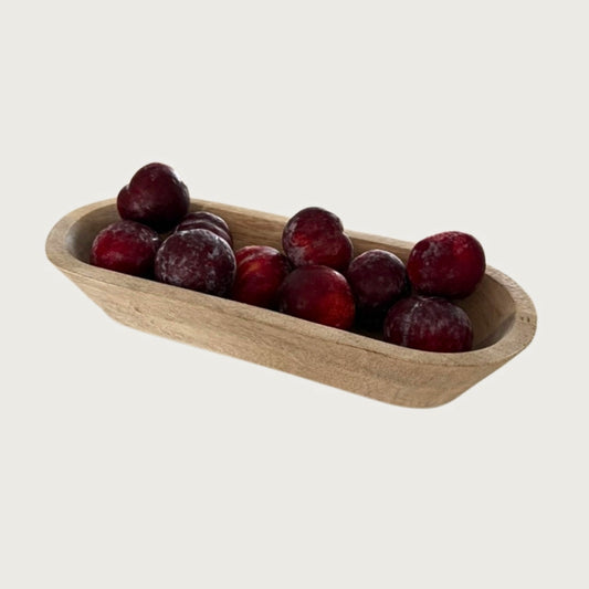 Grove Mango Wood Fruit Bowl